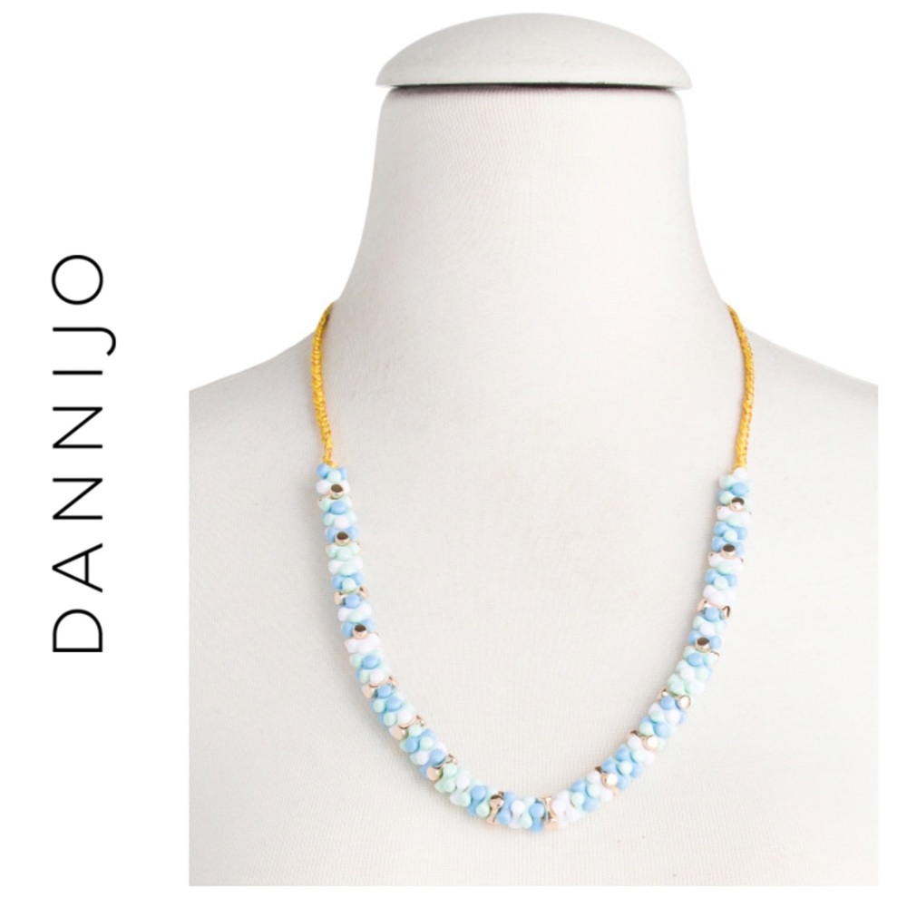 Dannijo Tri Adjustable Angle Necklace NWT